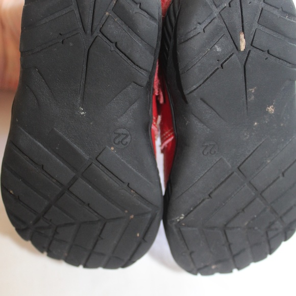 Vincent Leather Red boots for toddler baby… - Picture 6 of 7